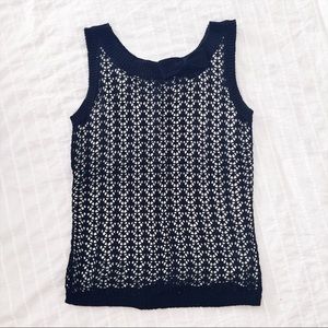 Crochet Knit Top